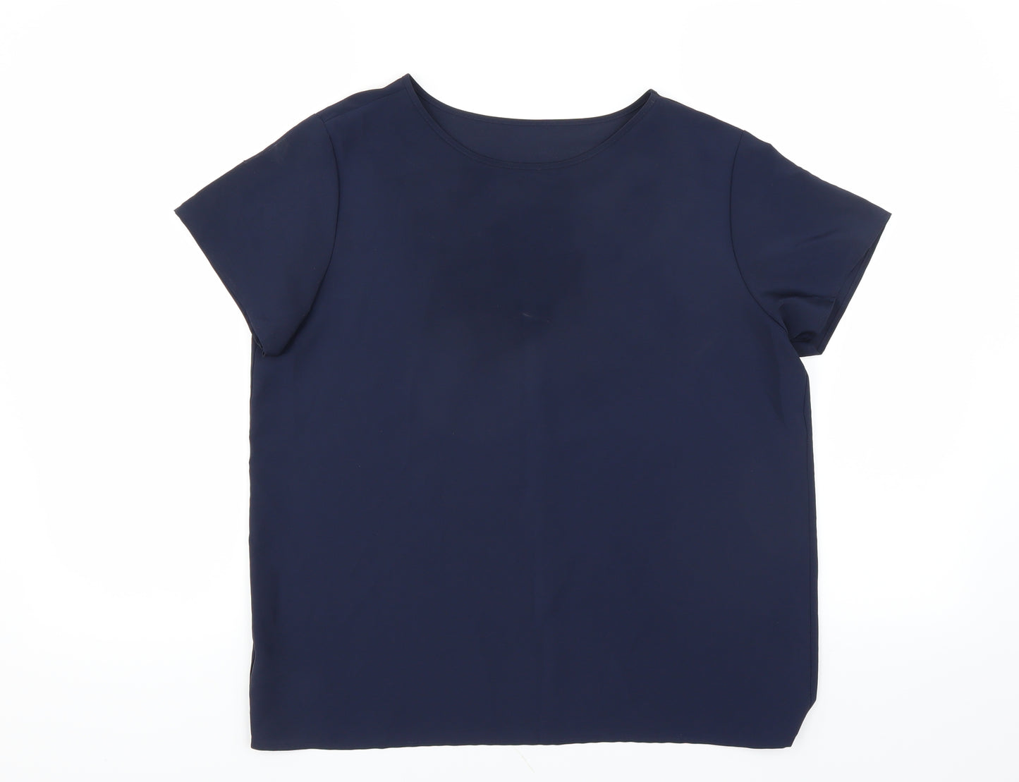 Marks and Spencer Womens Blue   Basic Blouse Size 12