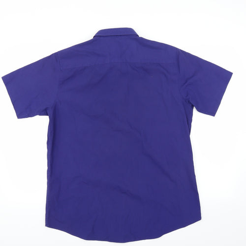Topman Mens Purple    Button-Up Size L
