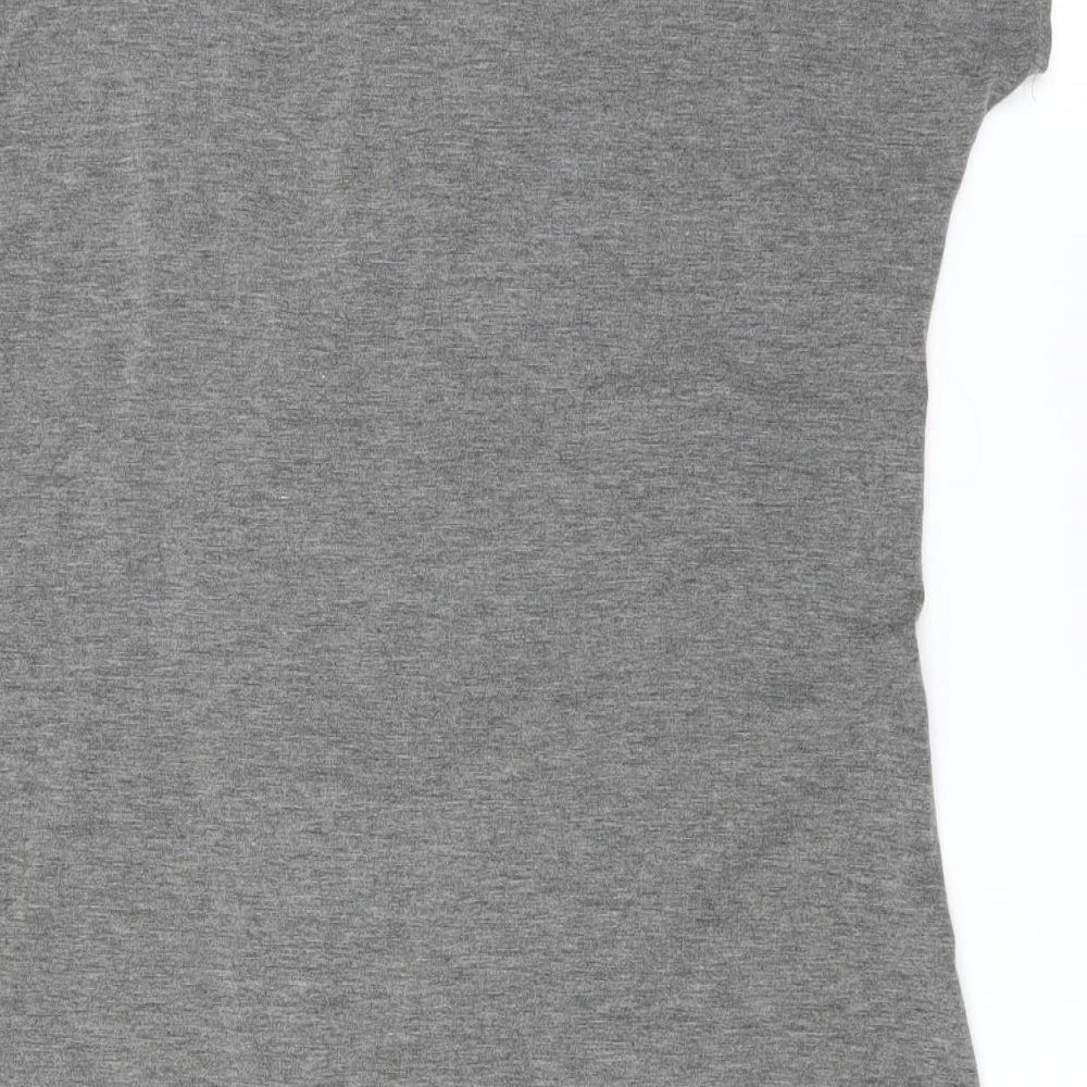 New Look Womens Grey   T-Shirt Dress  Size 16