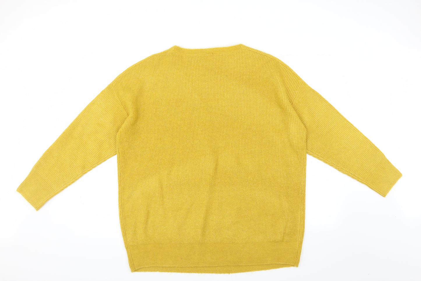 Sainsburys Womens Yellow   Pullover Jumper Size 20