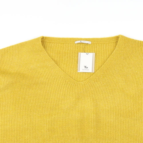 Sainsburys Womens Yellow   Pullover Jumper Size 20