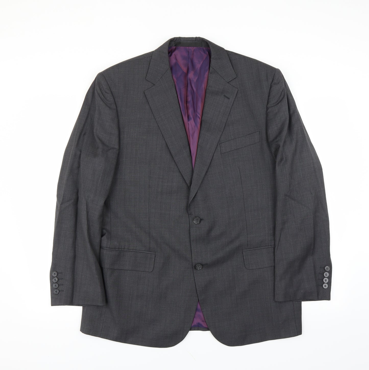 Marks and Spencer Mens Grey   Jacket Suit Jacket Size 42