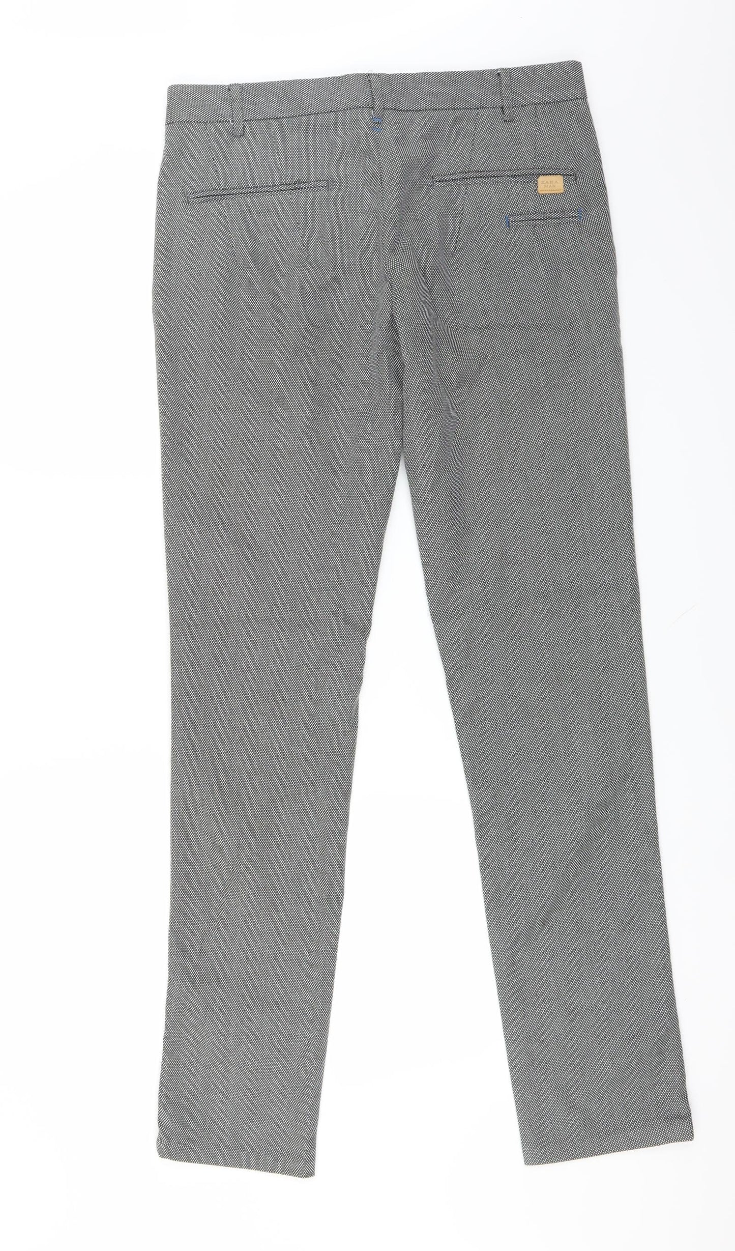 Zara Mens Grey   Trousers  Size 32 L33 in