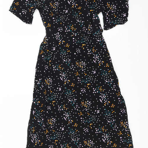 Primark Womens Black   T-Shirt Dress  Size 6