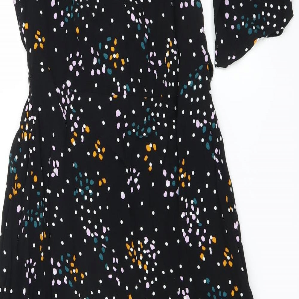 Primark Womens Black   T-Shirt Dress  Size 6