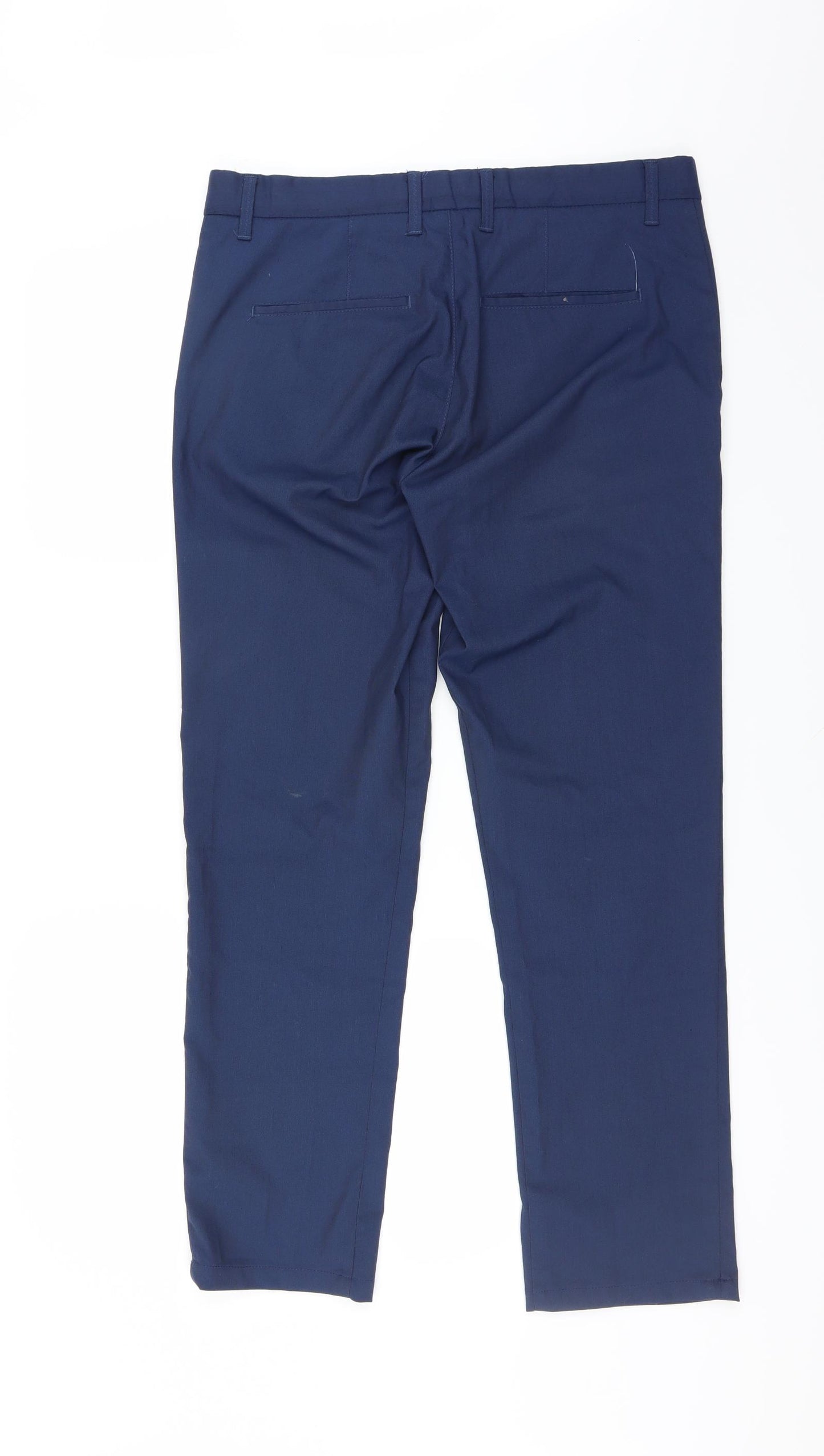 Zara Mens Blue   Trousers  Size 32 L29 in