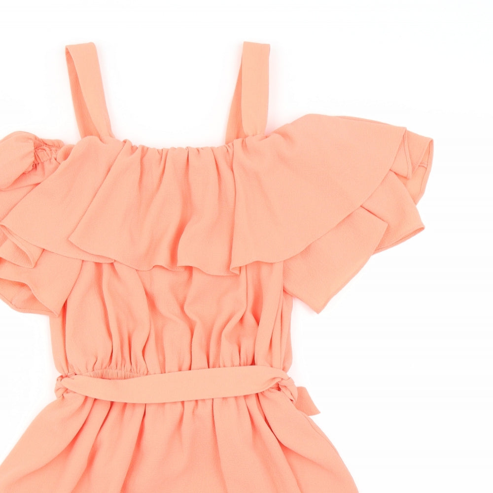 Miss Selfridge Womens Orange   Mini  Size 8