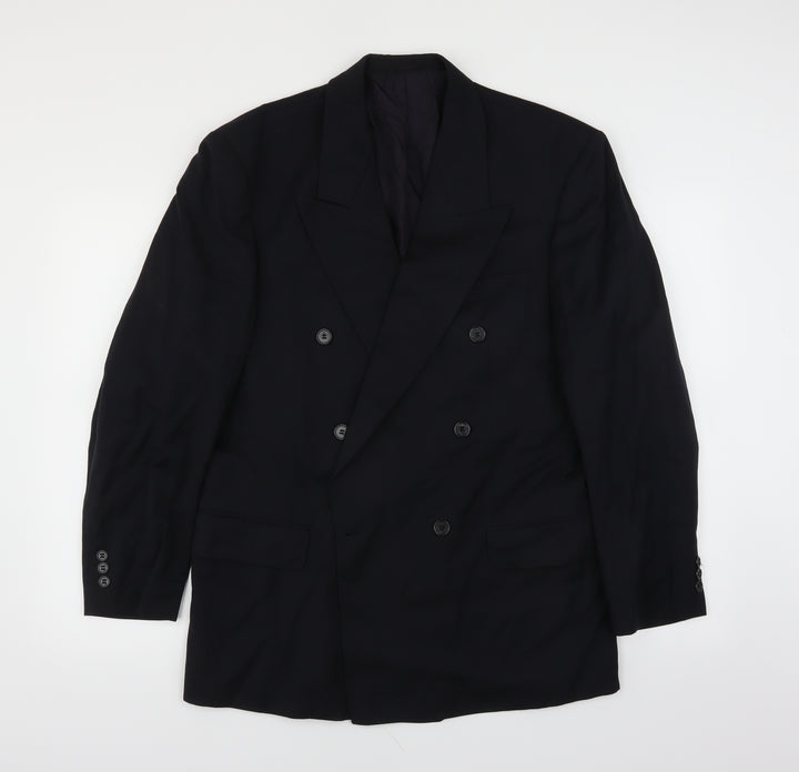 George Mens Blue   Jacket Suit Jacket Size 42