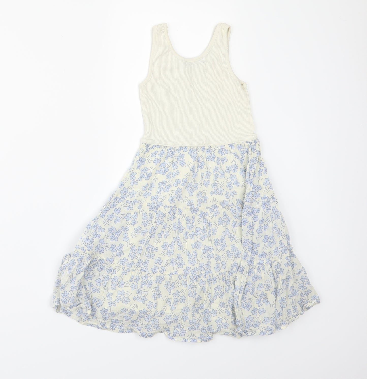 Gap Girls Ivory Floral  A-Line  Size 4-5 Years