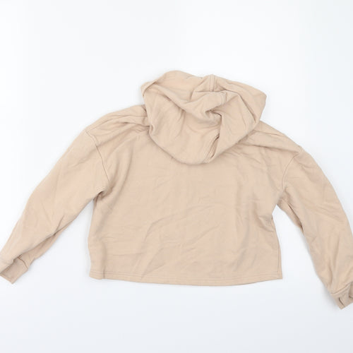 River Island Girls Beige   Pullover Hoodie Size 5-6 Years