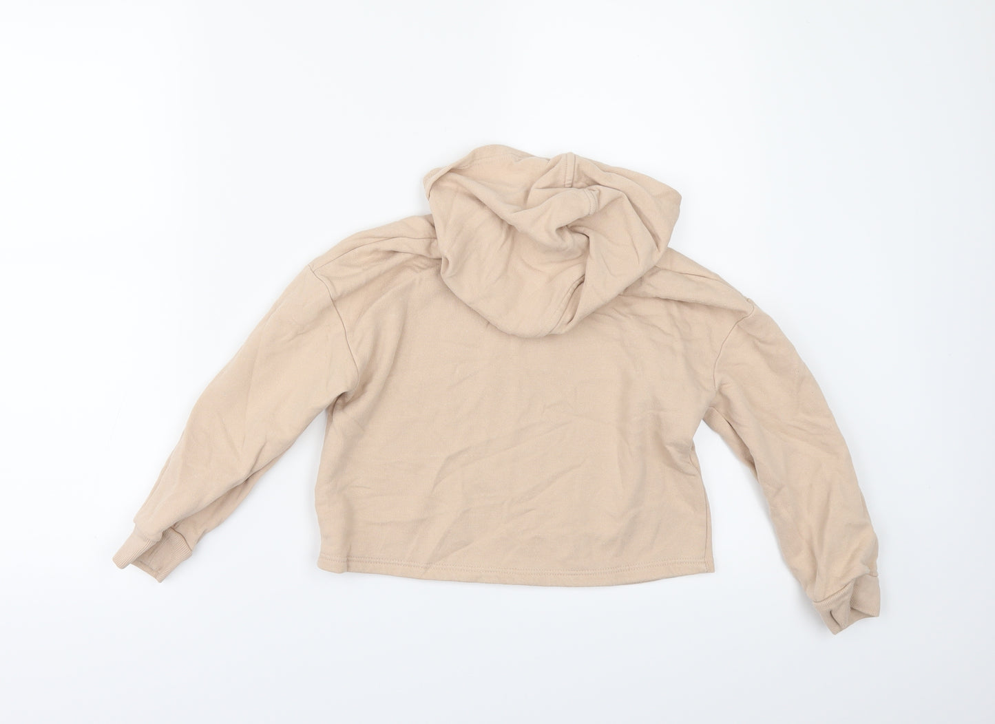 River Island Girls Beige   Pullover Hoodie Size 5-6 Years