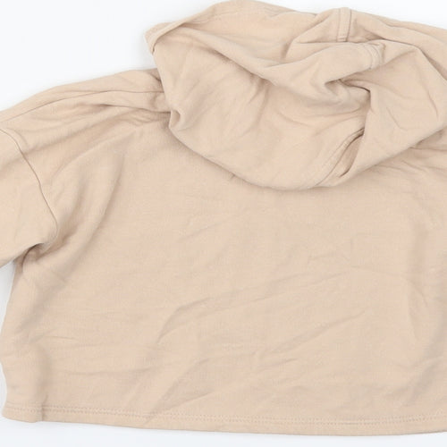 River Island Girls Beige   Pullover Hoodie Size 5-6 Years