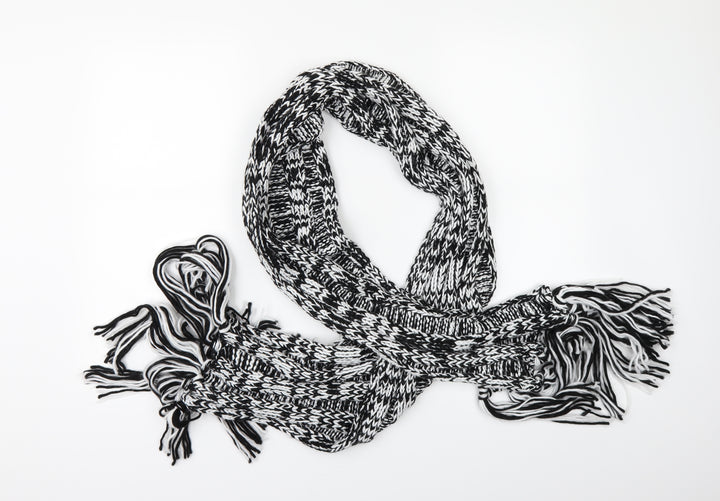 ASOS Unisex Black Batik   Scarf