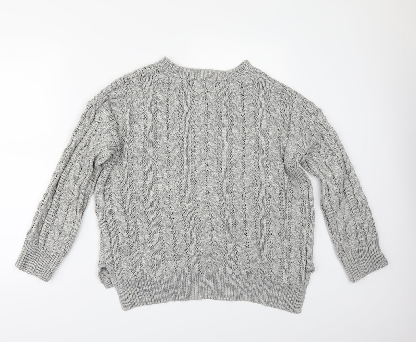Primark Womens Grey   Pullover Jumper Size S