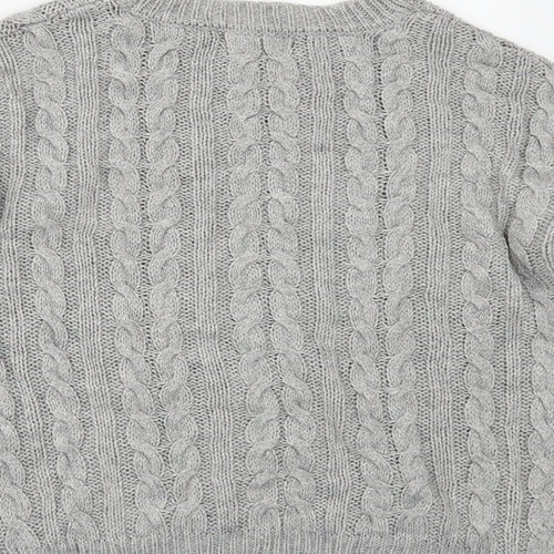 Primark Womens Grey   Pullover Jumper Size S