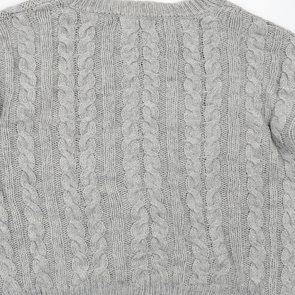 Primark Womens Grey   Pullover Jumper Size S