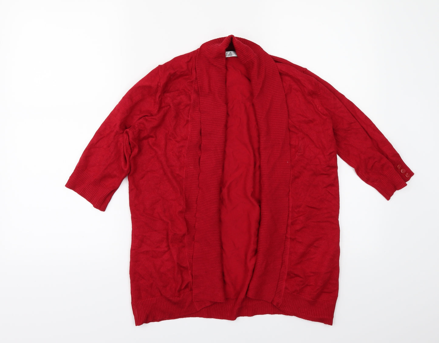 EWM Womens Red   Cardigan Jumper Size S