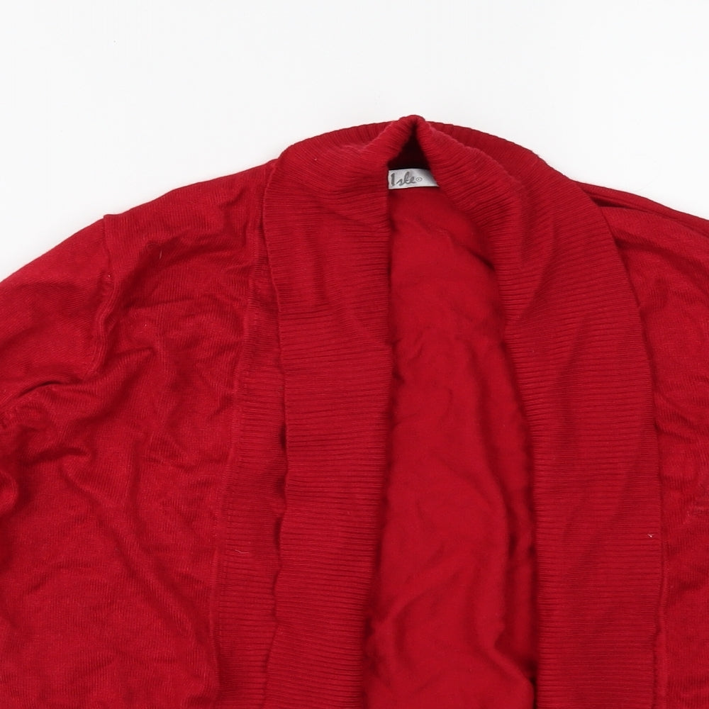 EWM Womens Red   Cardigan Jumper Size S