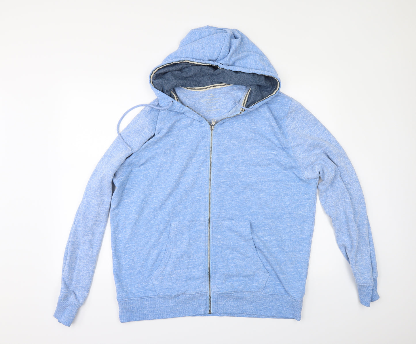 Matalan Mens Blue   Full Zip Hoodie Size XL
