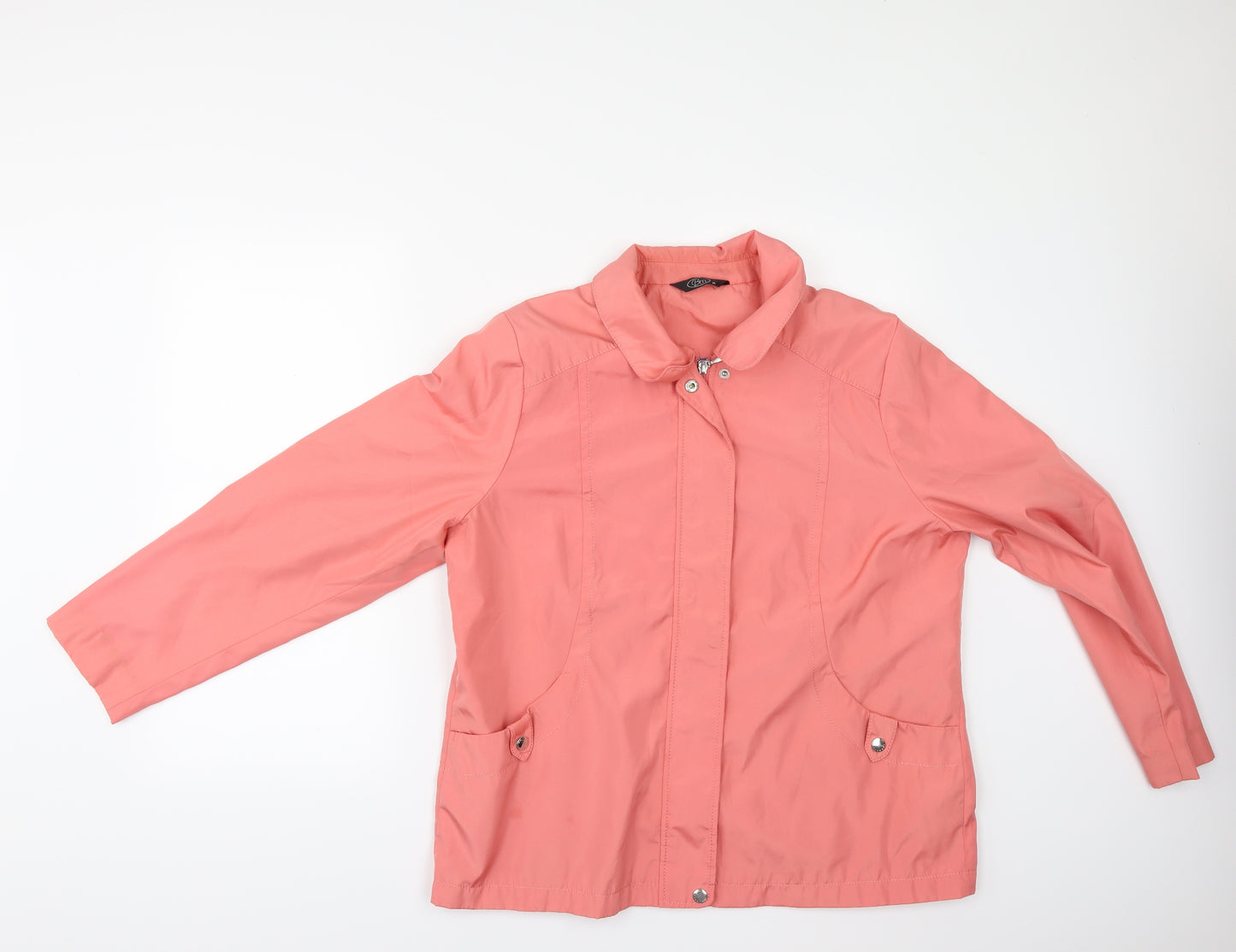 BM Womens Orange   Jacket  Size M  - E