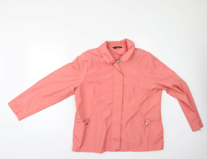 BM Womens Orange   Jacket  Size M  - E