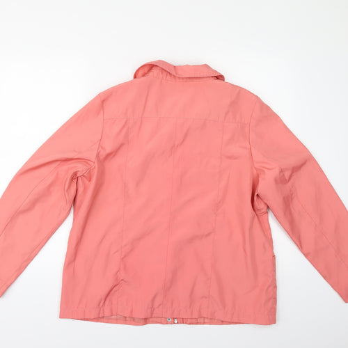 BM Womens Orange   Jacket  Size M  - E