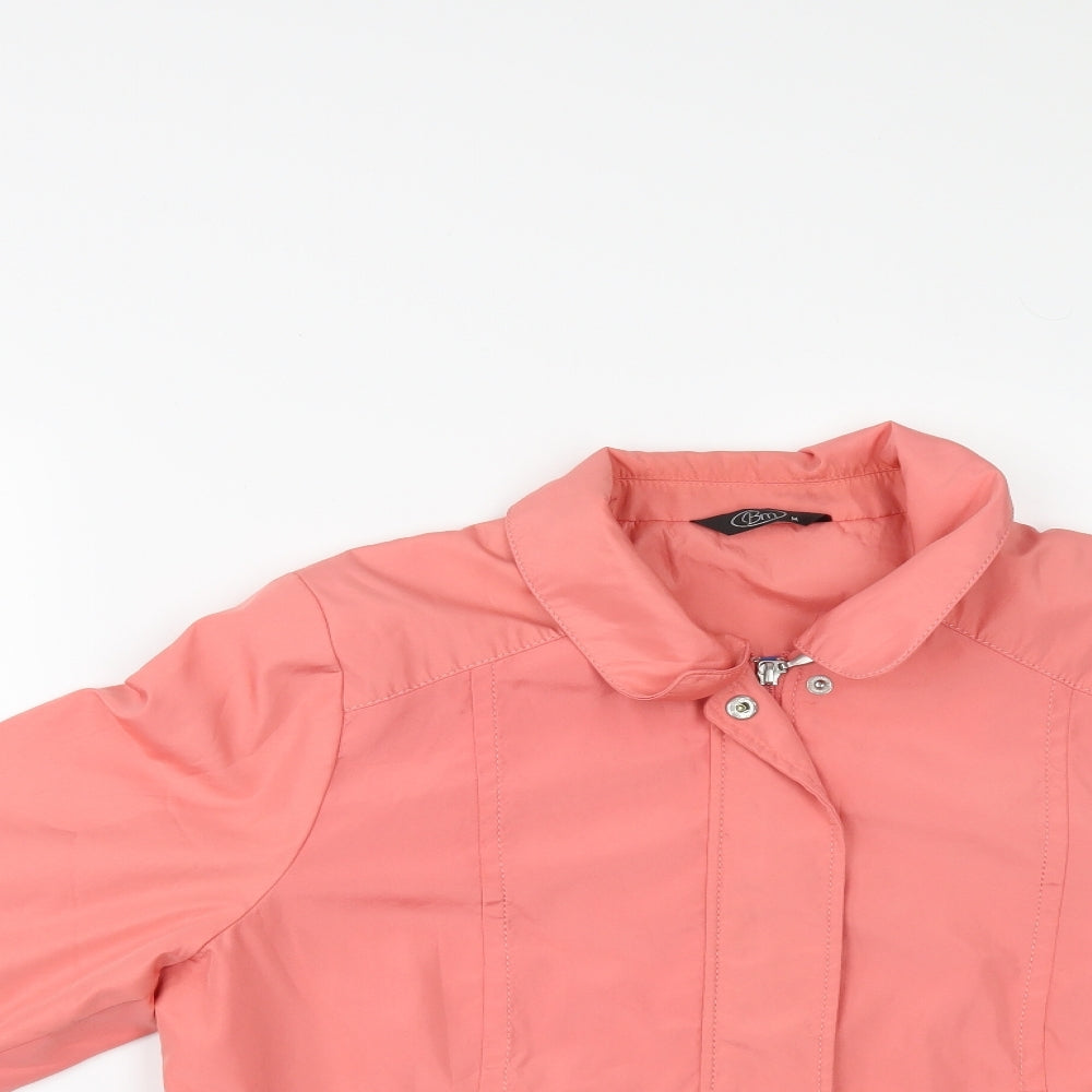 BM Womens Orange   Jacket  Size M  - E
