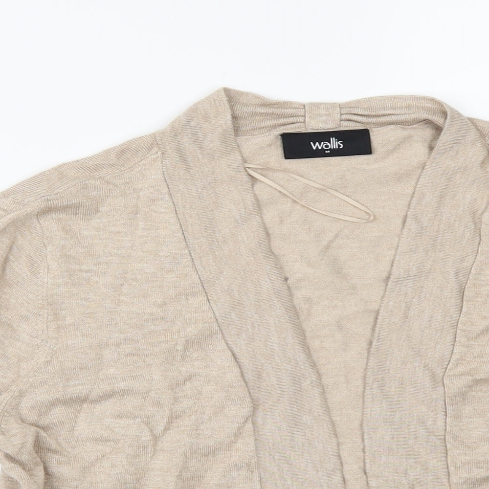 Wallis Womens Beige   Cardigan Jumper Size M