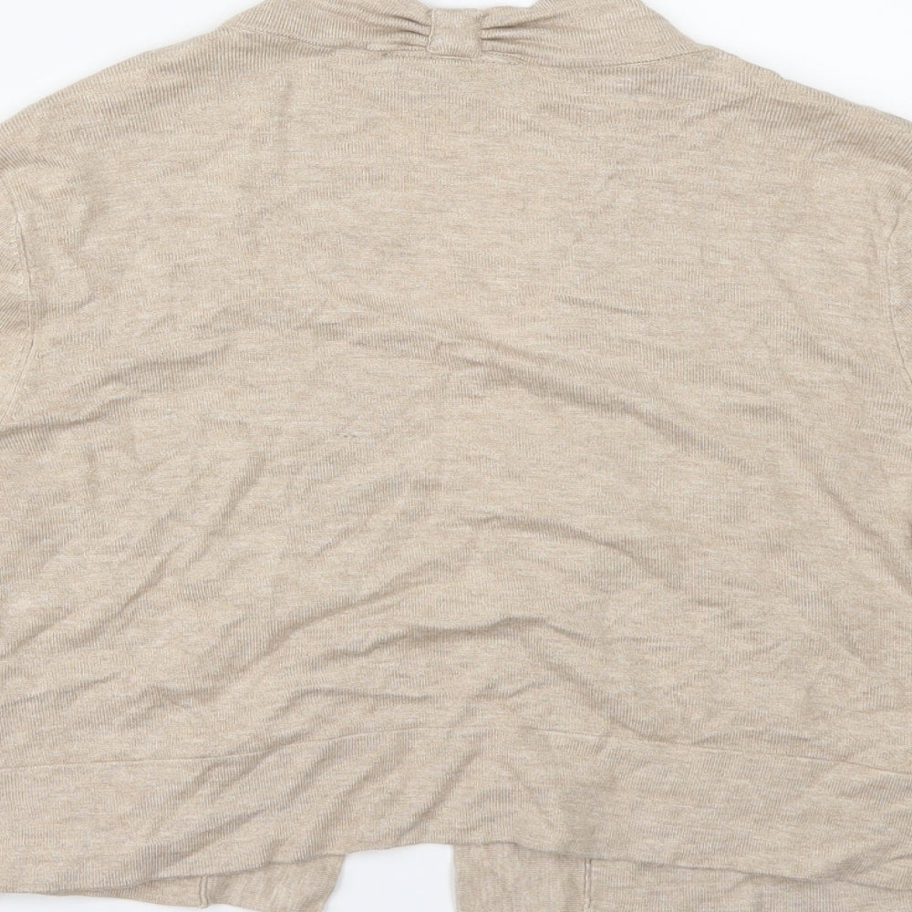 Wallis Womens Beige   Cardigan Jumper Size M