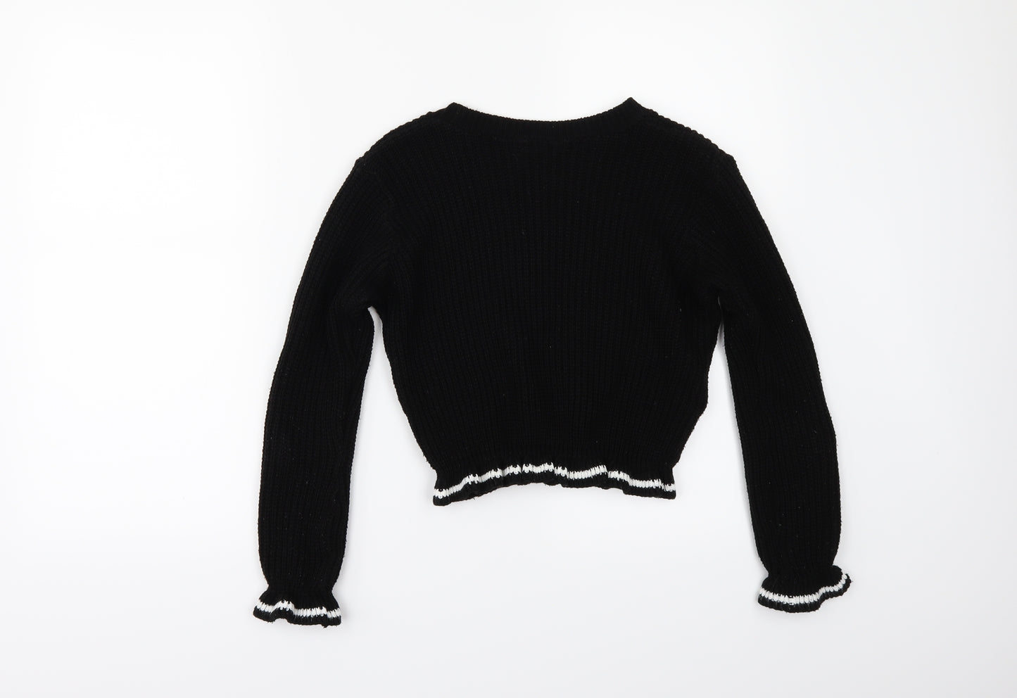 Select Womens Black   Pullover Jumper Size 12