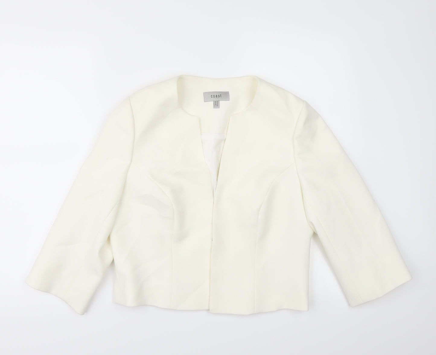 Coast Womens Ivory   Jacket  Size 14