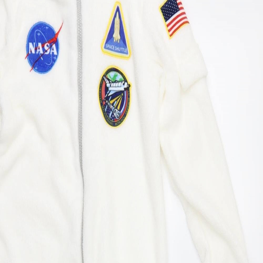 INTERNATIONAL SPACE ARCHIVES Boys Ivory  Fleece  One Piece Size 11-12 Years