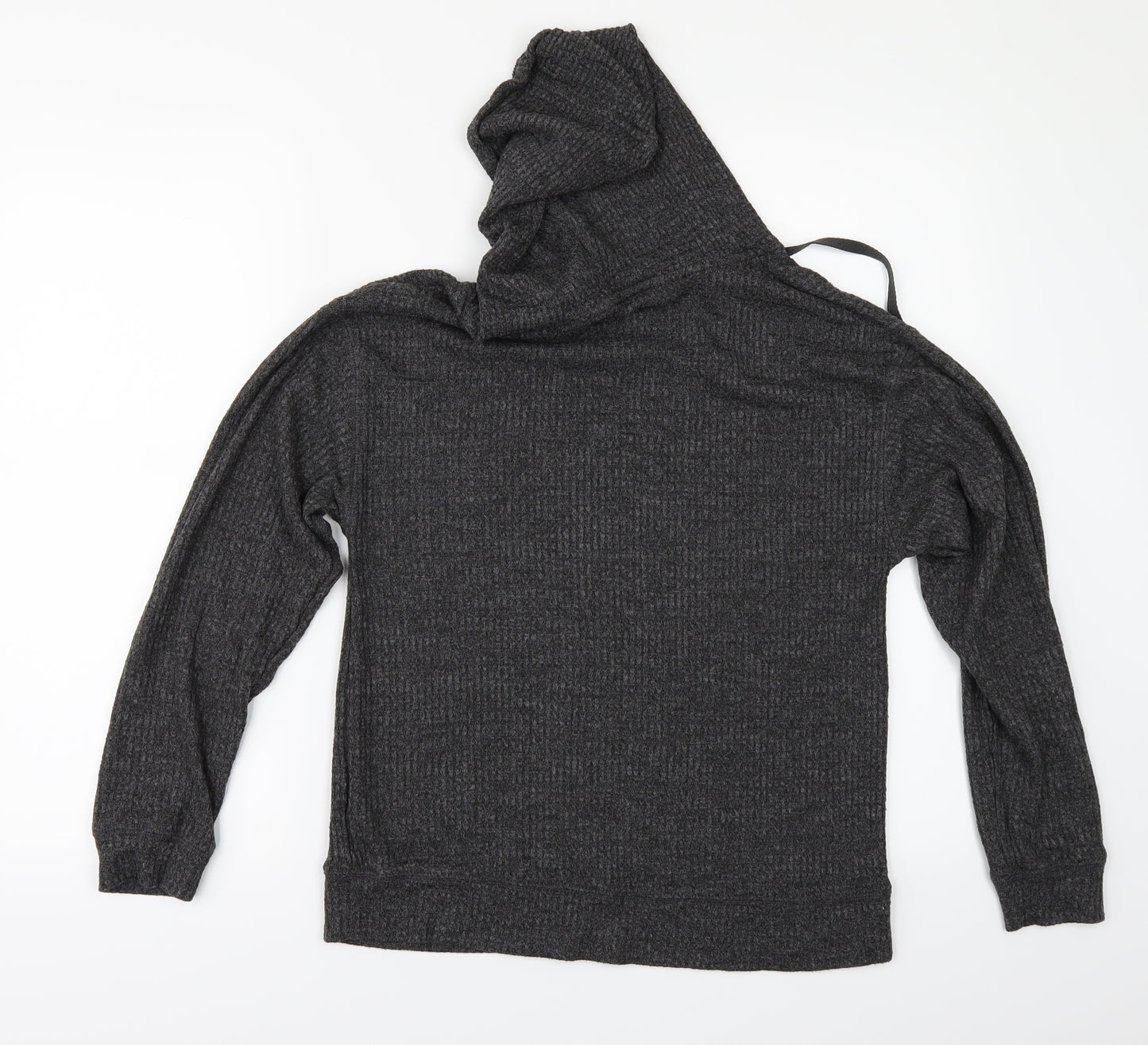 Marks and Spencer Womens Grey Solid  Top Pyjama Top Size 8