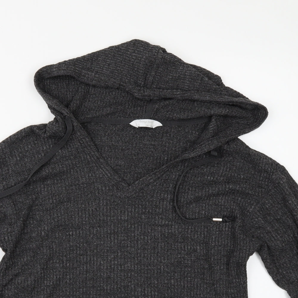 Marks and Spencer Womens Grey Solid  Top Pyjama Top Size 8