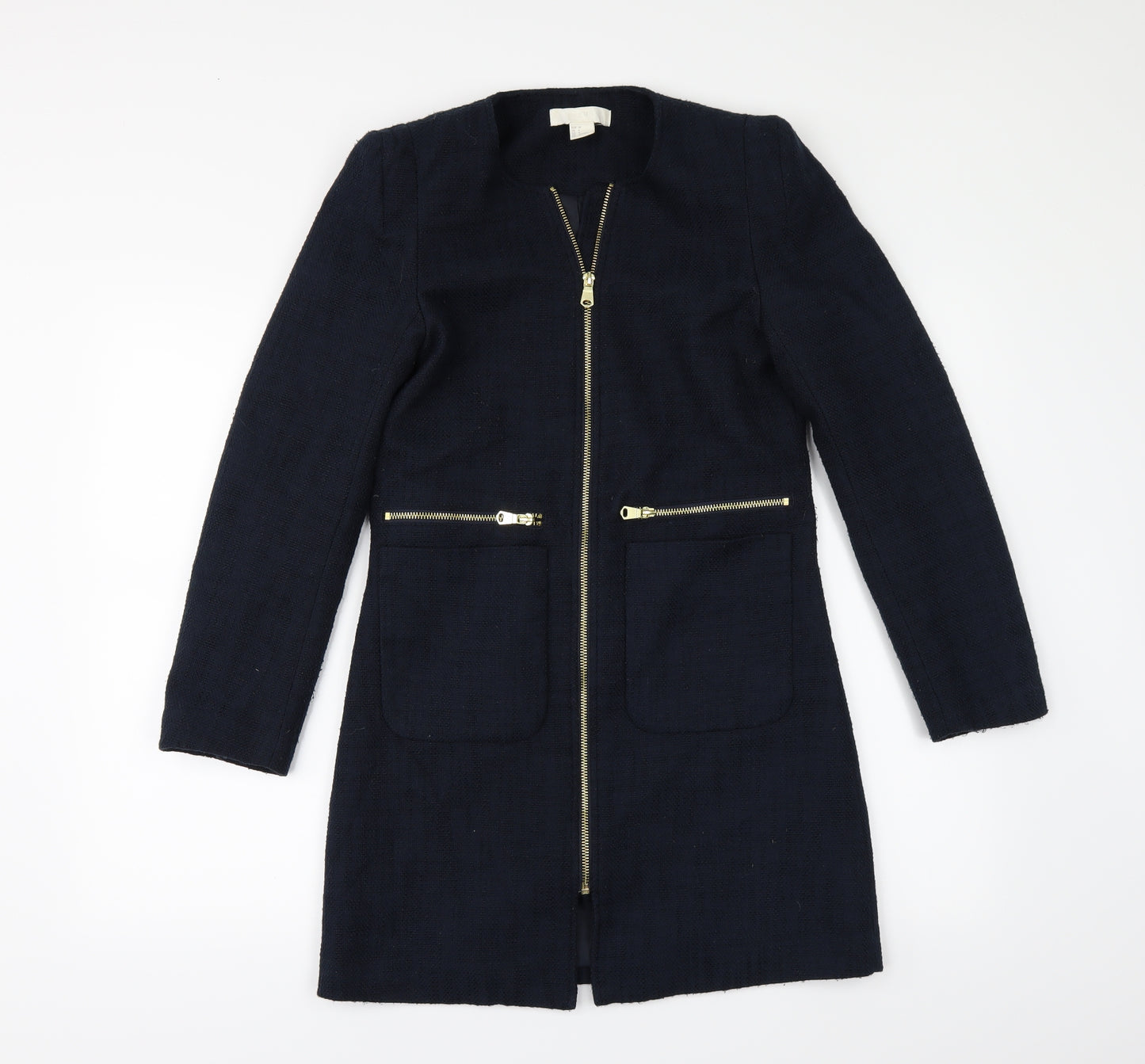 H&M Womens Blue   Jacket  Size 6