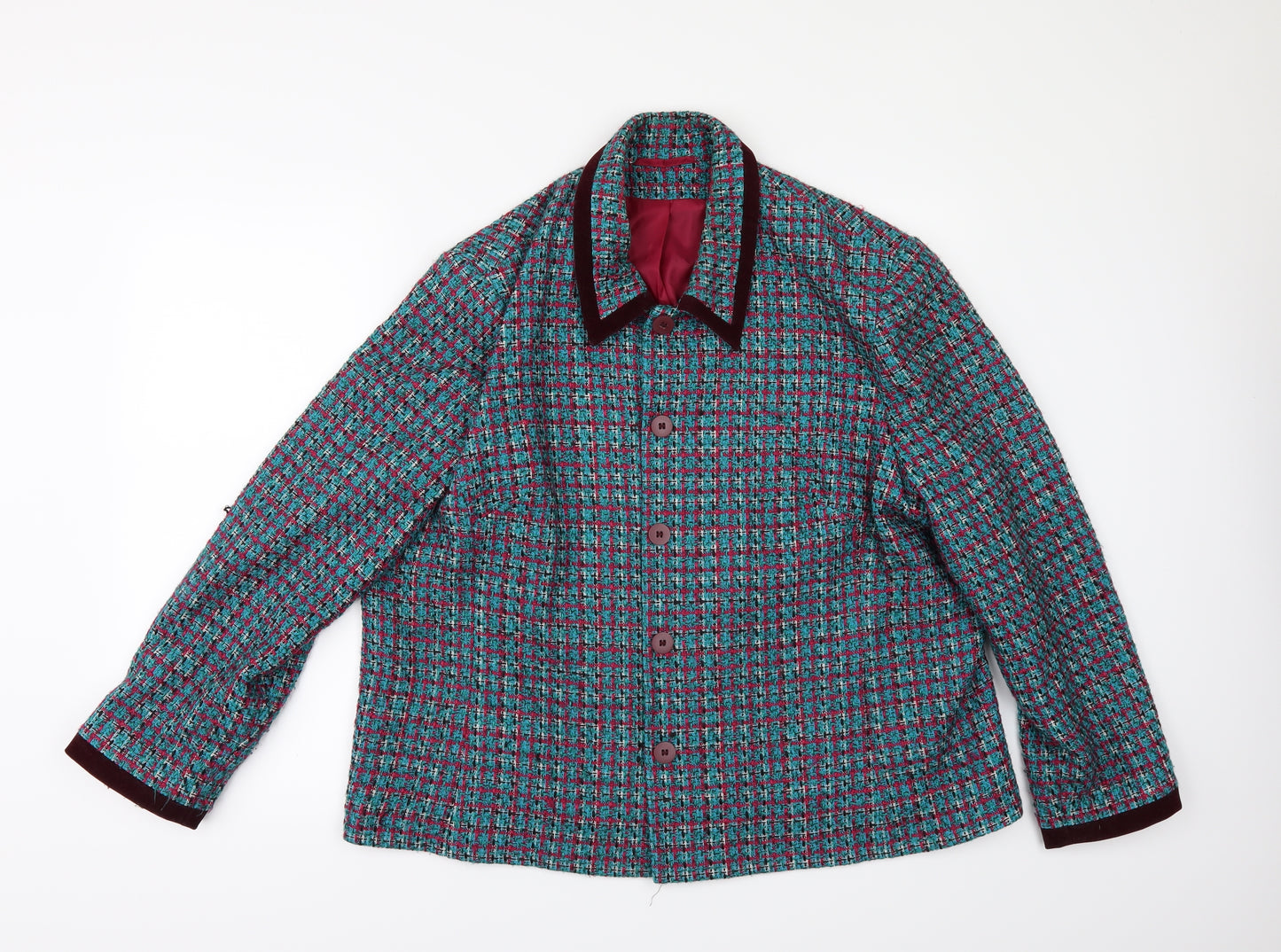 Preworn Womens Blue   Jacket  Size 20