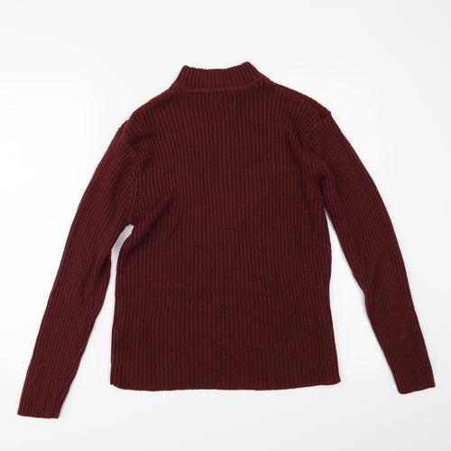 Bonmarchéa Womens Red   Pullover Jumper Size L