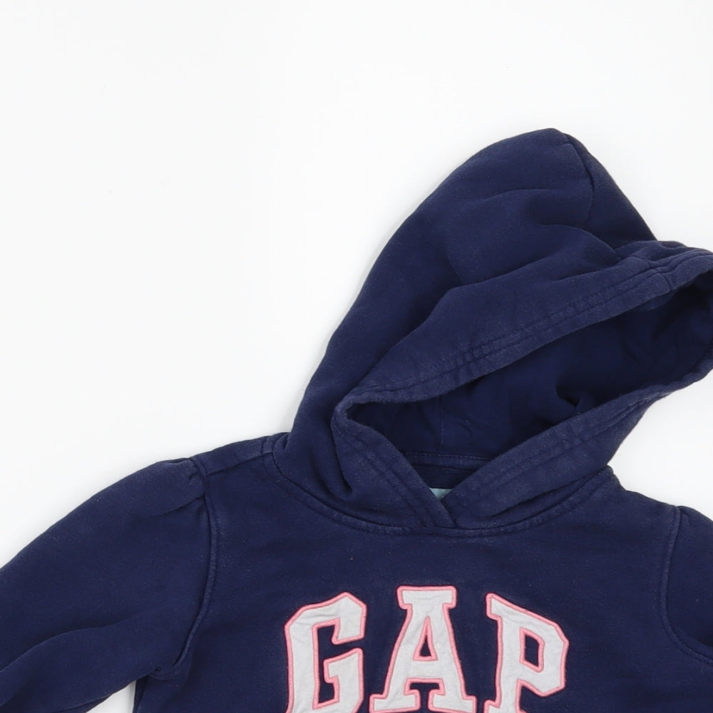 Gap Girls Blue   Pullover Hoodie Size 3 Years