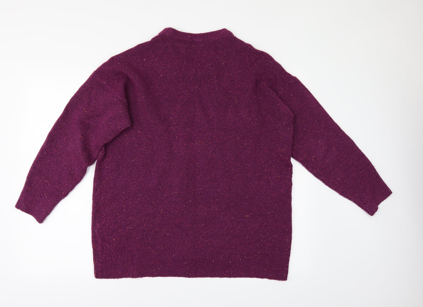 Nutmeg Womens Purple   Pullover Jumper Size 16