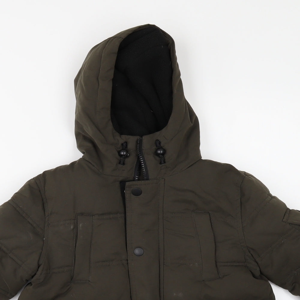 F&F Boys Green   Jacket  Size 4-5 Years