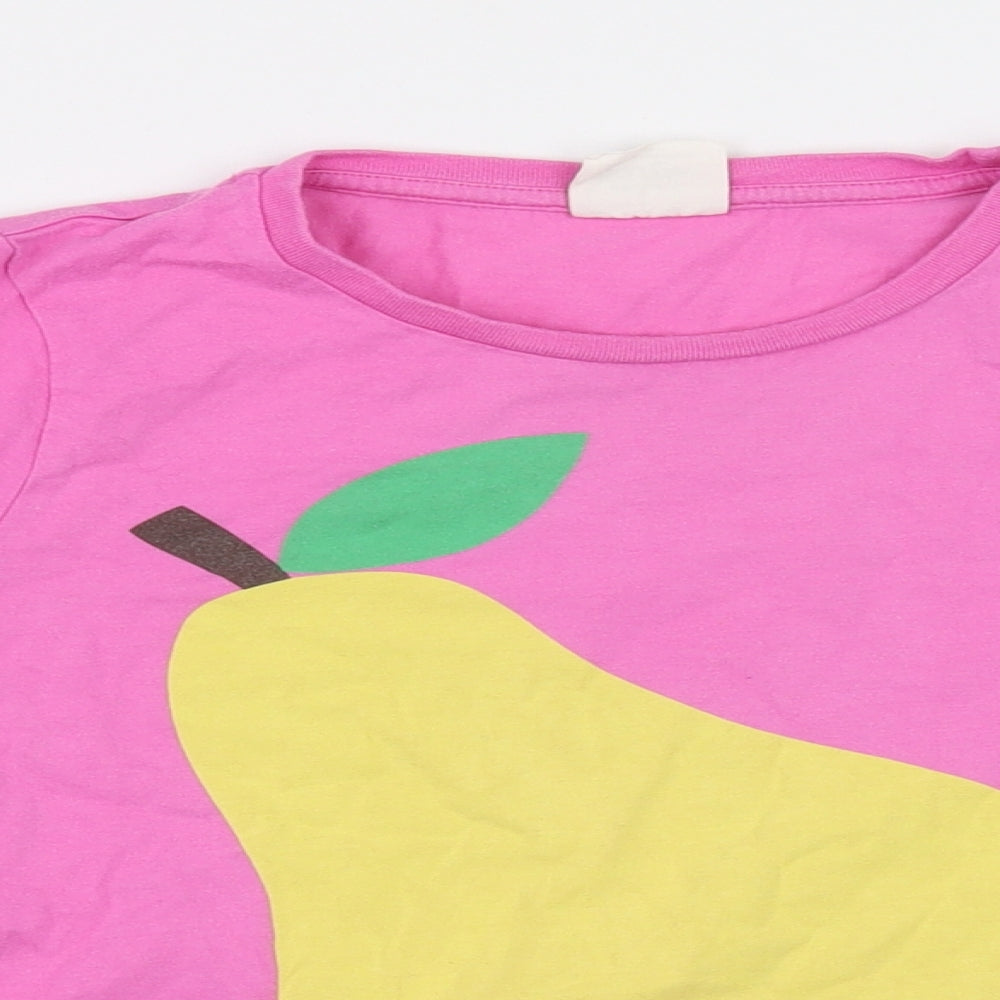 Mini Boden Girls Pink   Basic T-Shirt Size 9-10 Years