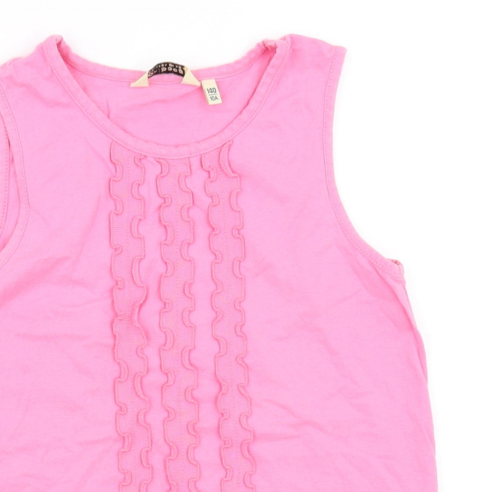 H&M Girls Pink   Basic T-Shirt Size 9-10 Years