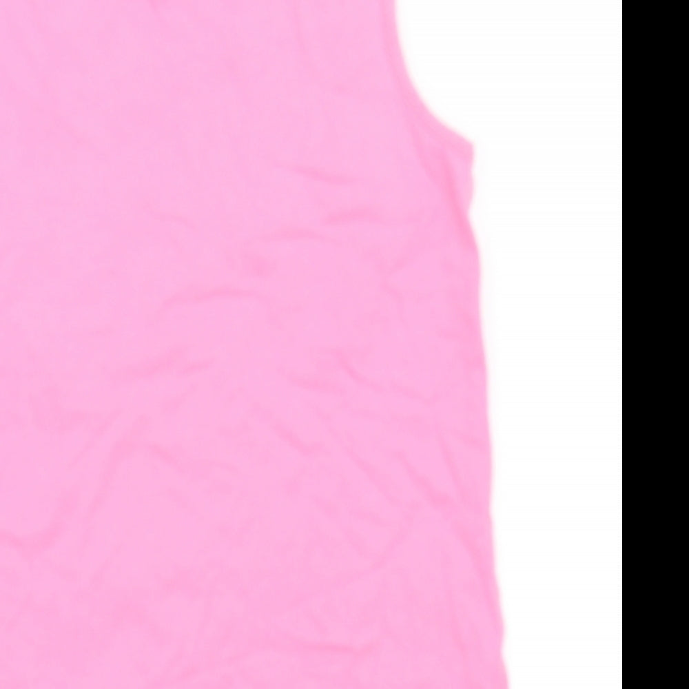 H&M Girls Pink   Basic T-Shirt Size 9-10 Years
