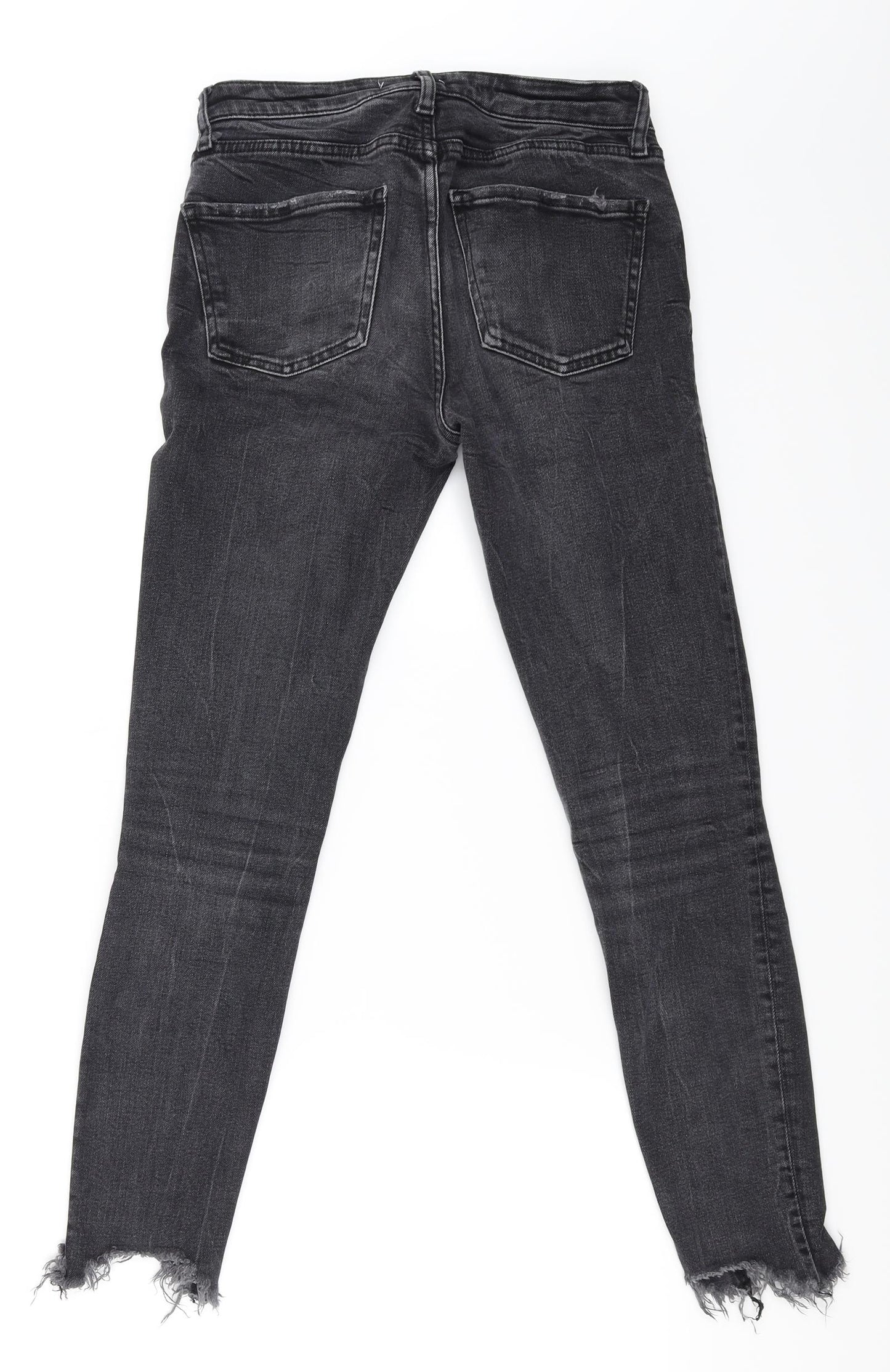 Zara woman  Womens Grey  Denim Skinny Jeans Size 26 L26 in
