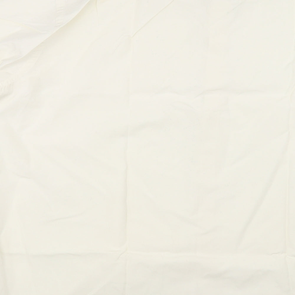 Hliditch&key Mens Ivory    Dress Shirt Size 42