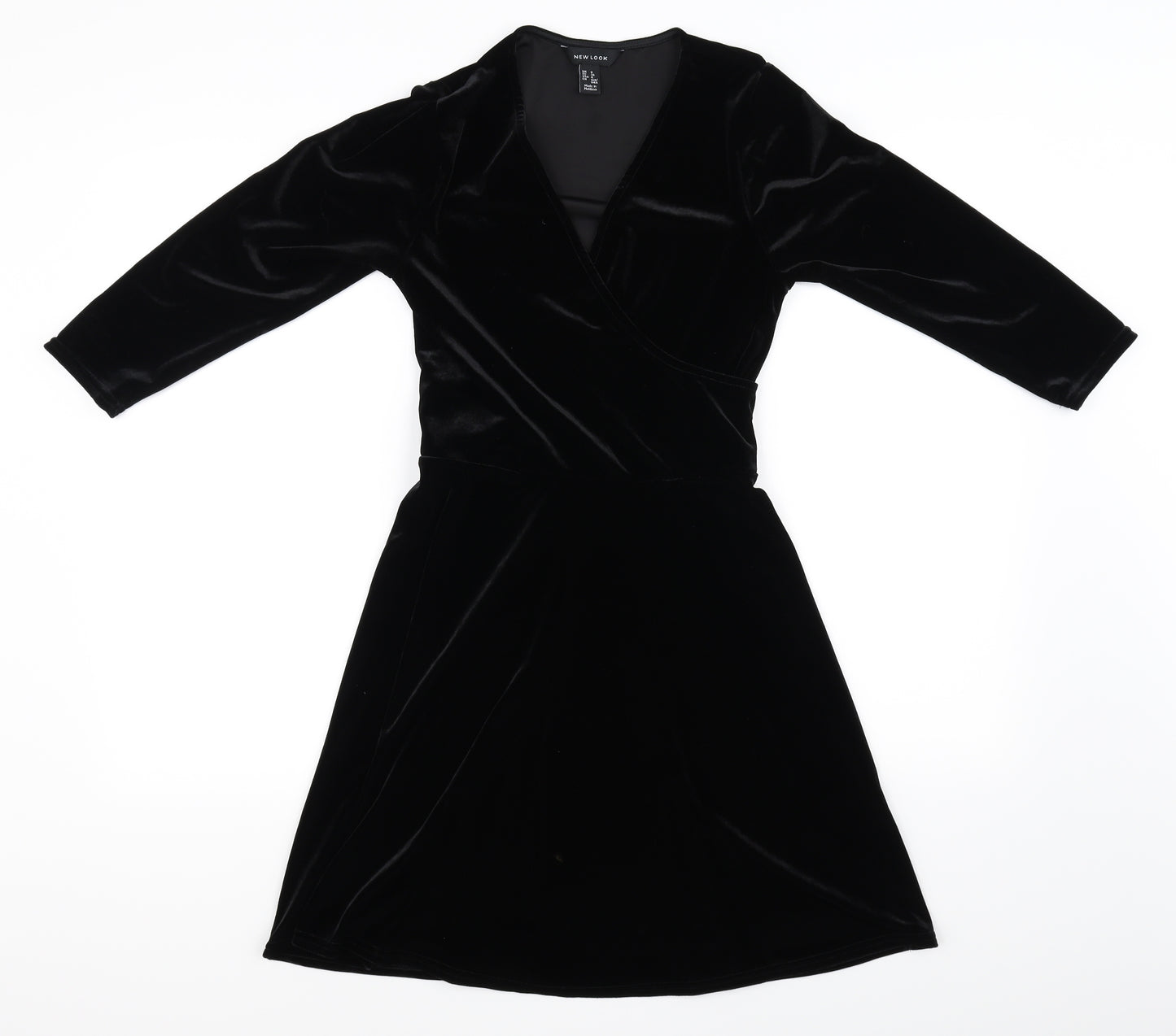 New Look Womens Black   A-Line  Size 8