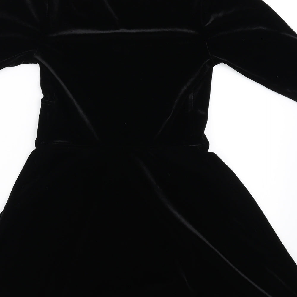 New Look Womens Black   A-Line  Size 8
