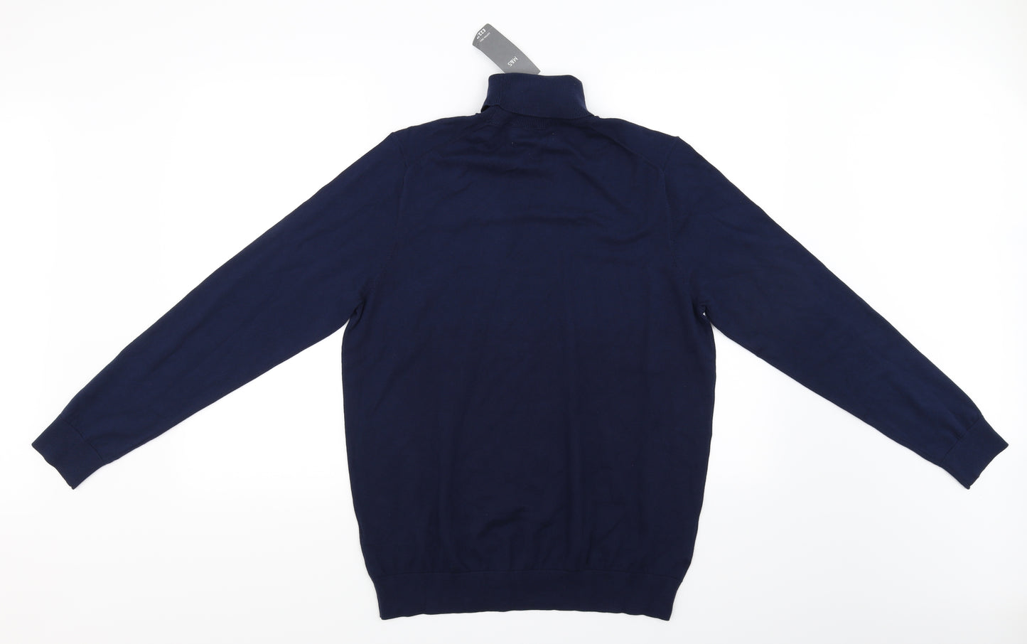 Marks and Spencer Mens Blue   Pullover Jumper Size L