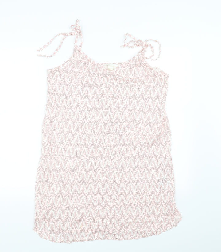 H&M Womens Pink   Basic Blouse Size 10
