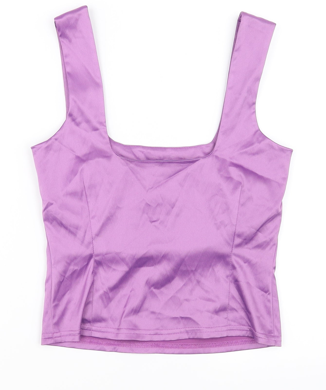 Preworn Womens Purple   Basic T-Shirt Size 10